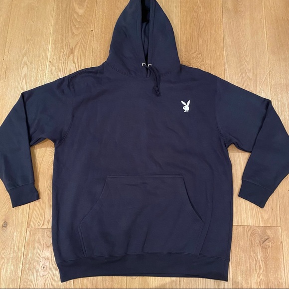 Mens Playboy Bunny Chimney Sweatshirt 
